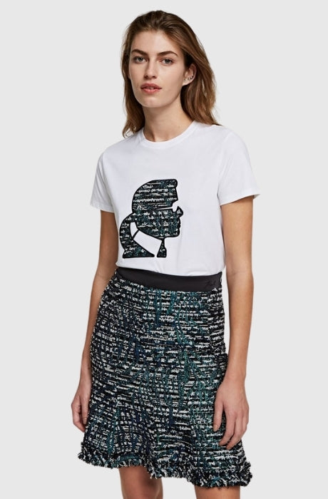 Women's Sparkle Boucle Profile T-Shirt