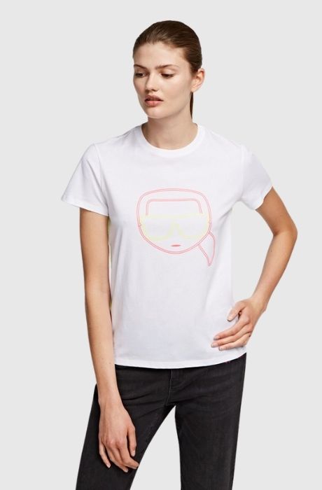 Women's Ikonik Karl Face T-Shirt