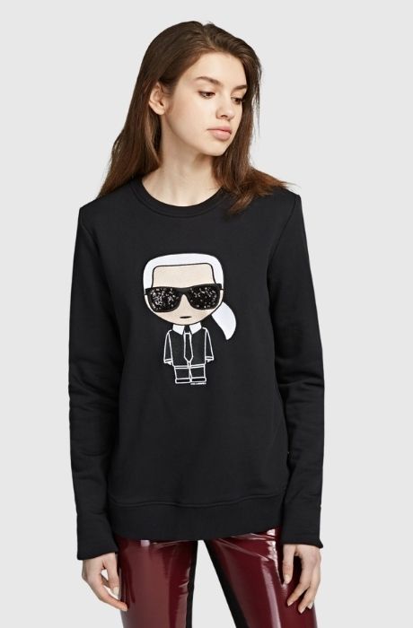 Women's Ikonik Karl & Choupette Sweatshirt