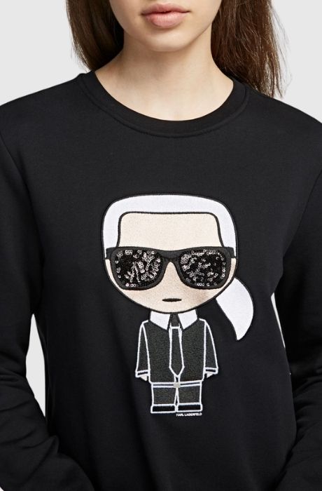 Women's Ikonik Karl & Choupette Sweatshirt