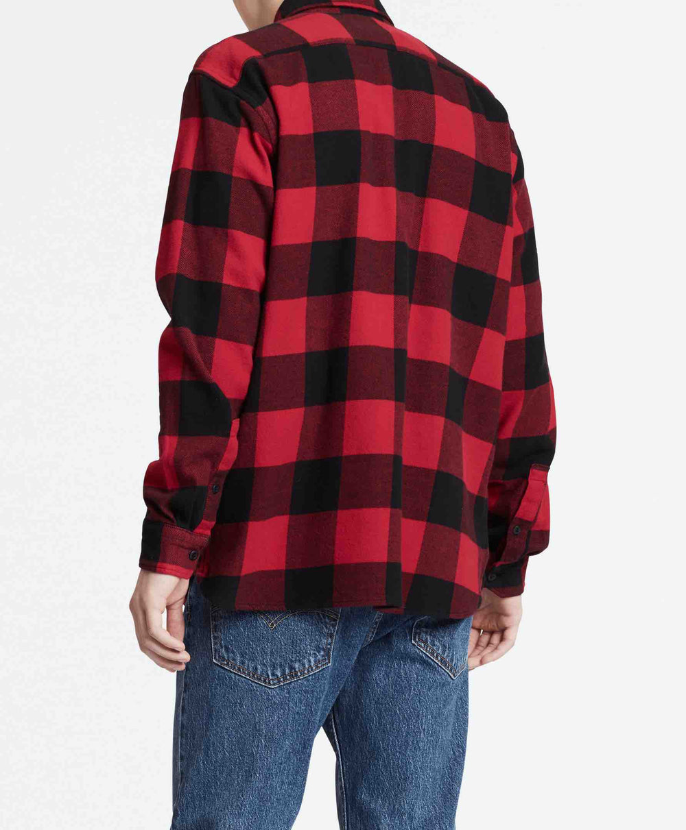 JACKSON WORKER BANDURRIA CRIMSON PLAID