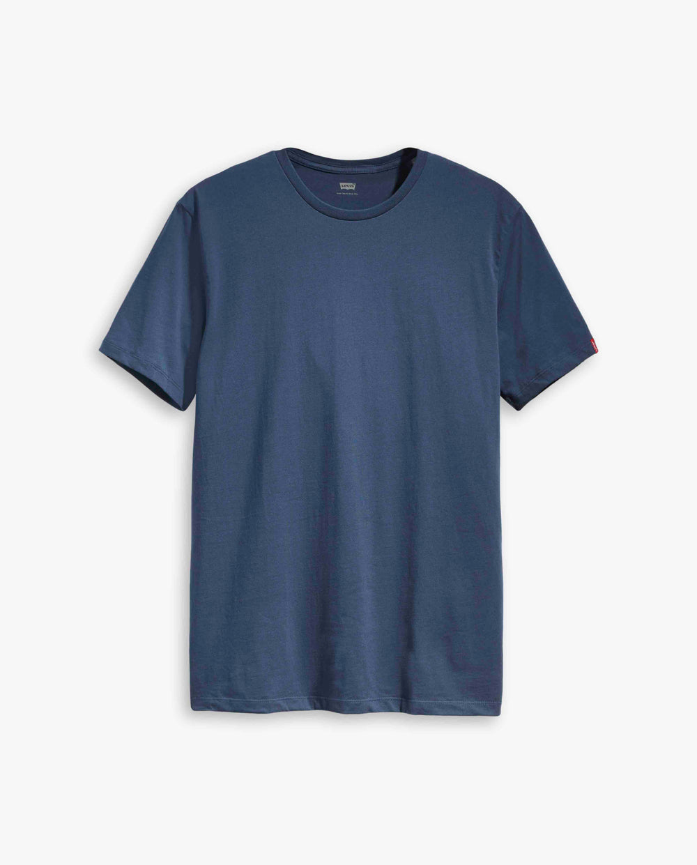 SLIM 2 PACK CREW TEE EUROPEAN NAVY/WHITE