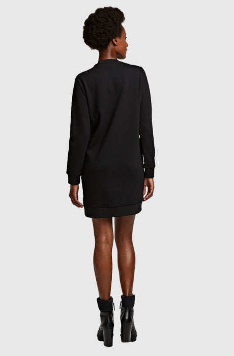 Women's Sequins Logo Sweat Dress