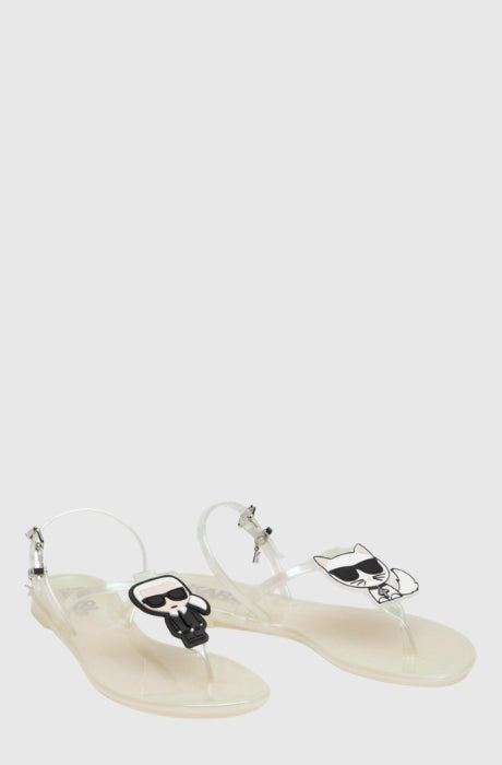 Women's JELLY Karl Ikonic Sling Sliders