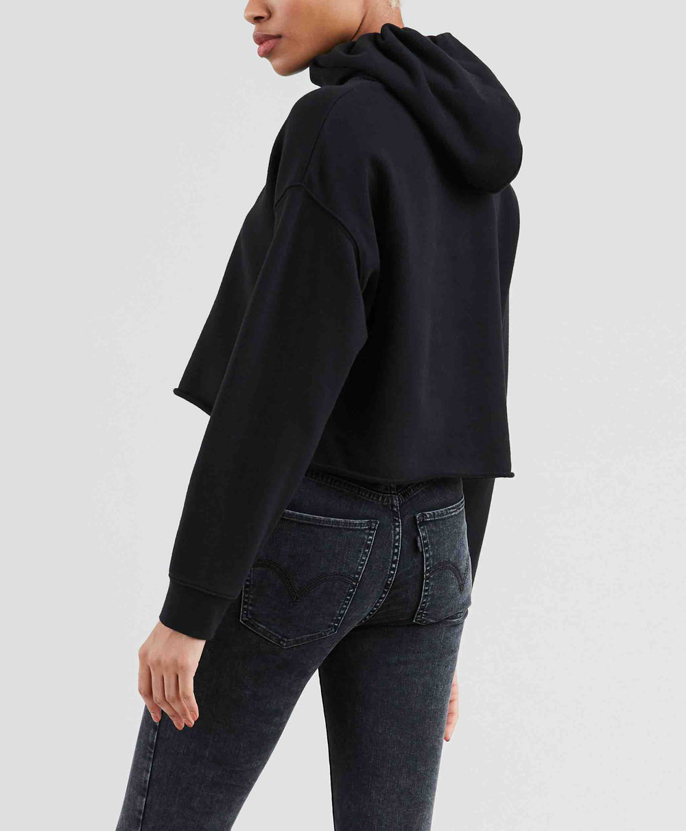 GRAPHIC RAW CUT HOODIE HOLIDAY HOODIE B