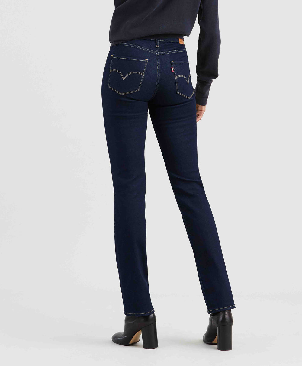 724 High Rise Straight Jeans