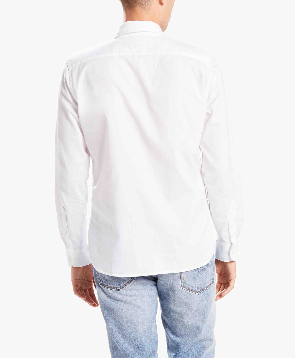 SUNSET 1 POCKET SHIRT WHITE 17