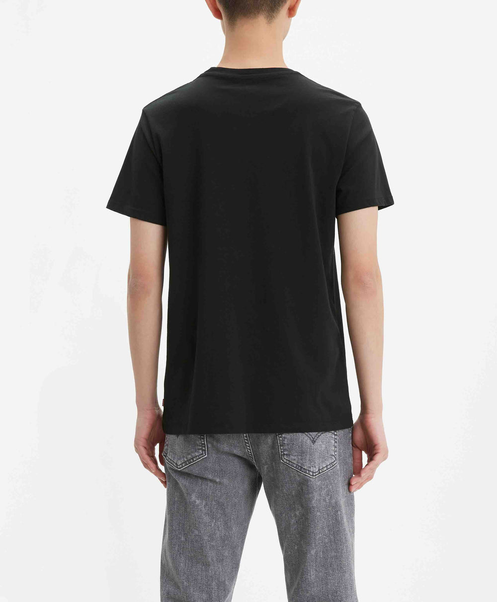 GRAPHIC CREWNECK TEE PEACH PHOTO SS MIN