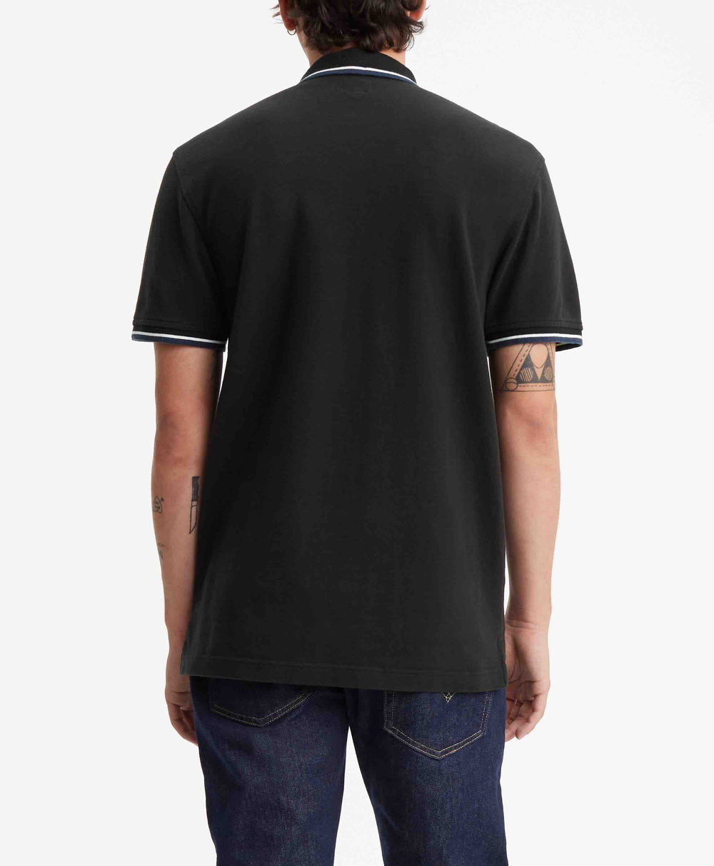 SS MODERN HM POLO HM PATCH MINERAL BLAC