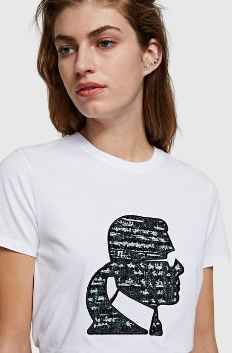 Women's Sparkle Boucle Profile T-Shirt