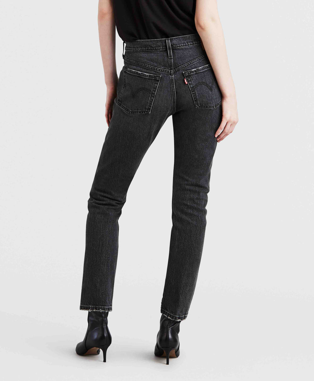 501 SKINNY COAL BLACK