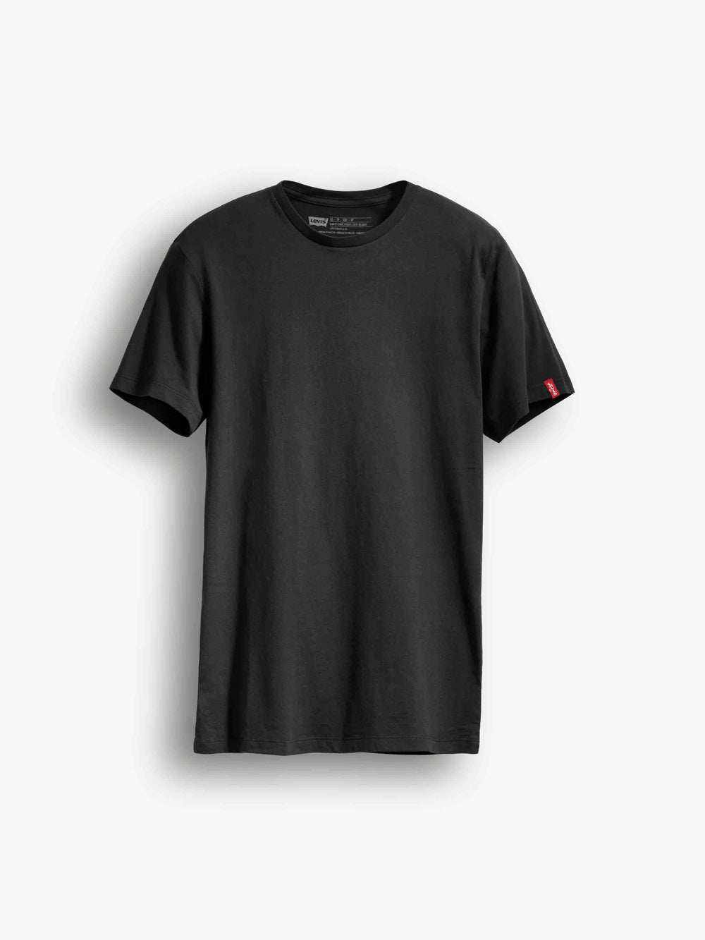 SLIM 2 PACK CREW TEE TWOPACK TEE BLACK