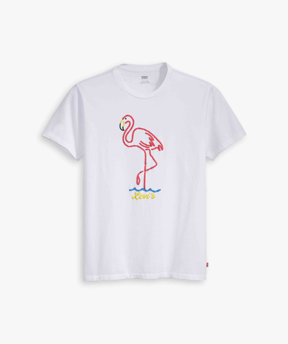 GRAPHIC CREWNECK TEE BI ADD WHITE