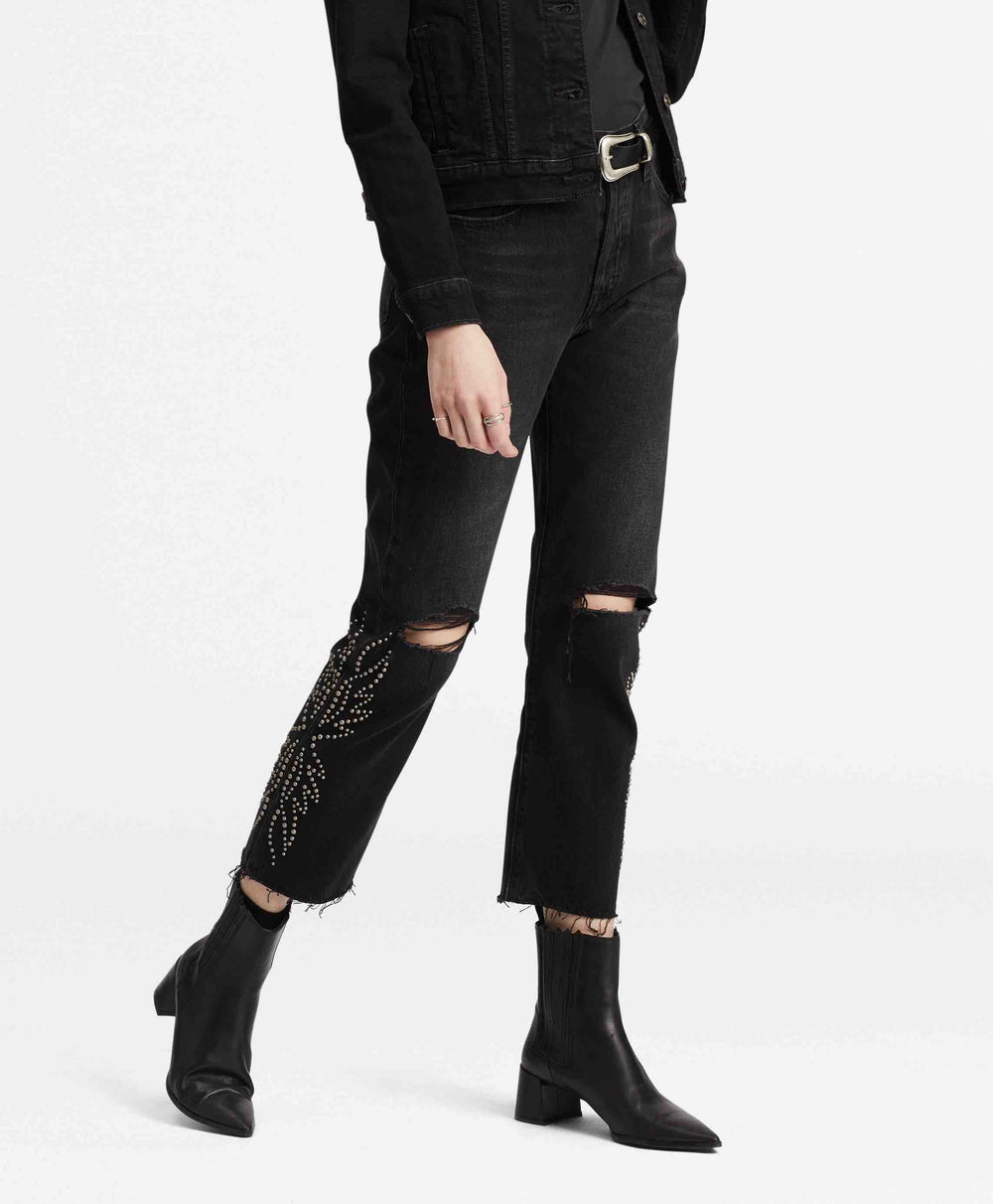 501 CROP BLACK CANYON