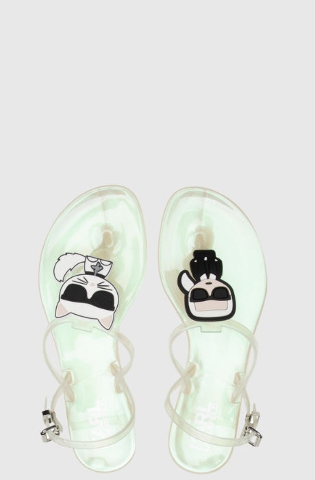 Women's JELLY Karl Ikonic Sling Sliders