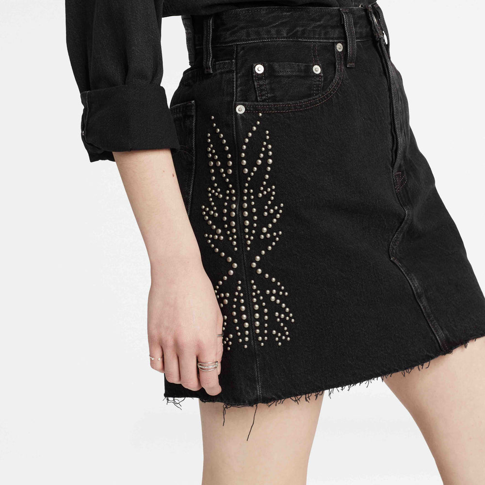 HR DECON ICONIC BF SKIRT FULL METAL