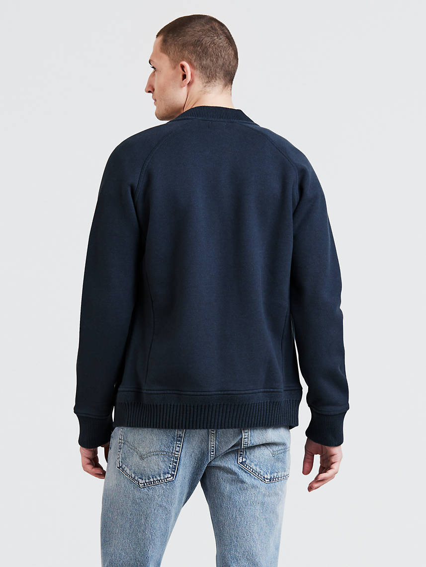 Mighty Made Knit Bomber Sweatshirt