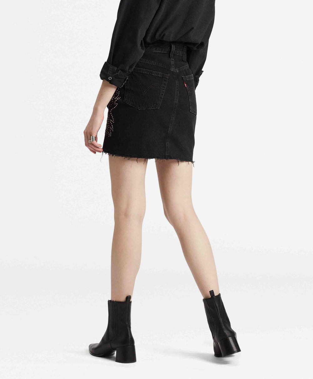 HR DECON ICONIC BF SKIRT FULL METAL