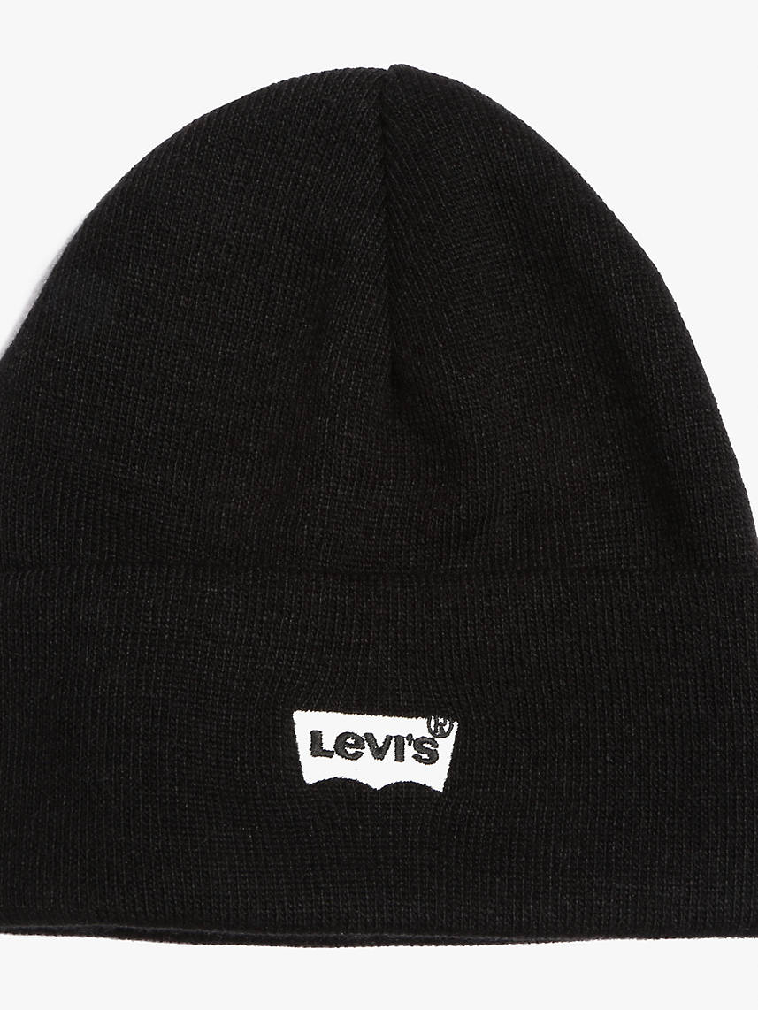 Batwing Embroidered Slouchy Beanie