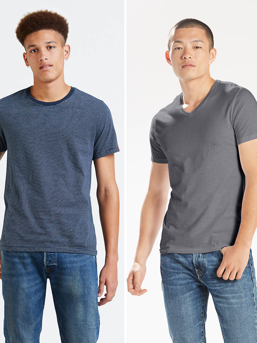 Slim 2 Pack Crew Tees