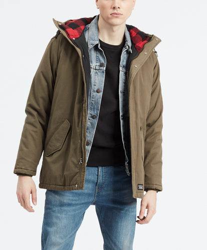 THERMORE PADDED PARKA OLIVE NIGHT 2