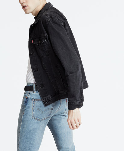 THE TRUCKER JACKET LIQUORICE TRUCKER