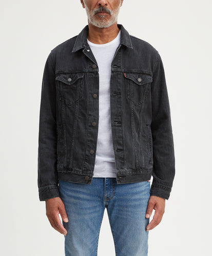 THE TRUCKER JACKET LIQUORICE TRUCKER