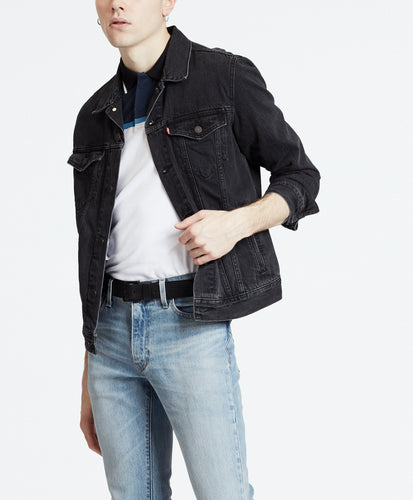 THE TRUCKER JACKET LIQUORICE TRUCKER