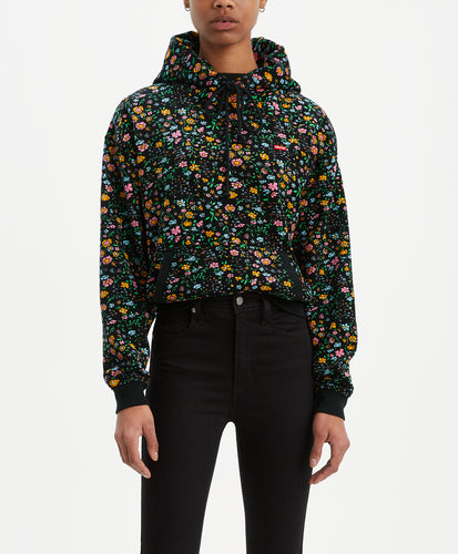 UNBASIC HOODIE 90S TEXT LOGO HOODIE W