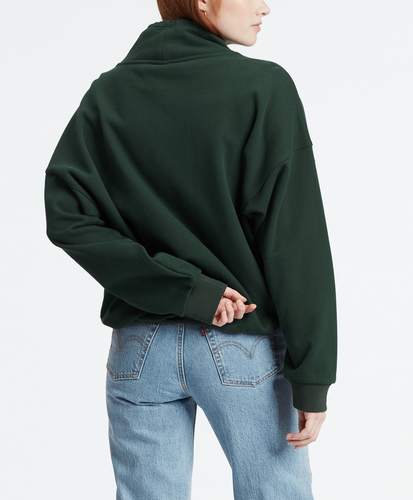 Levi's sadie funnel neck sweatshirt cheap