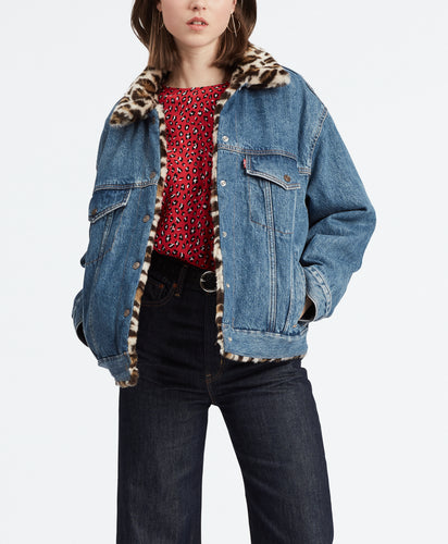 Levis fur dad trucker sales
