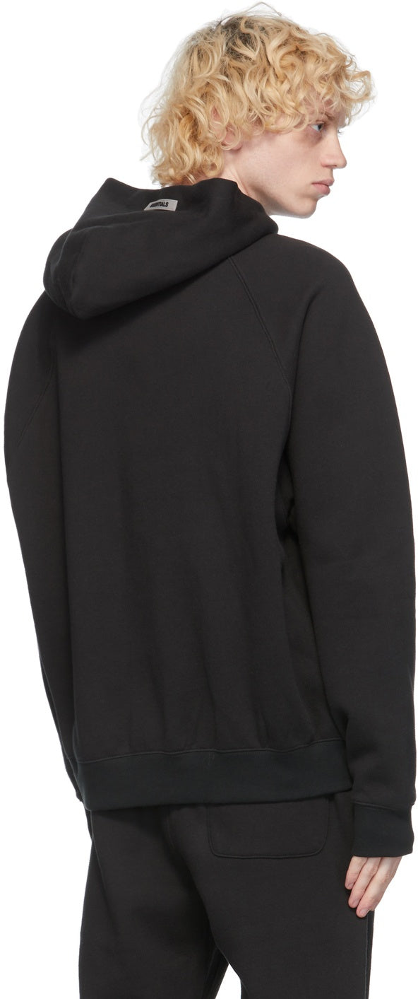 Black Fleece Pullover Hoodie
