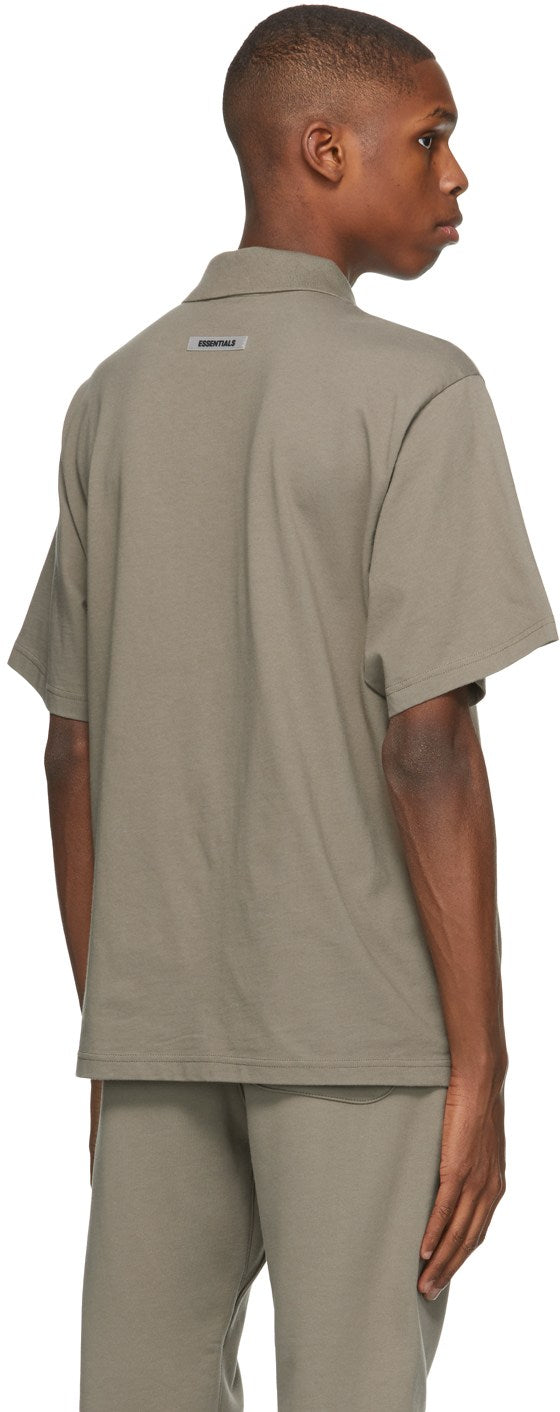 Taupe Short Sleeve Polo