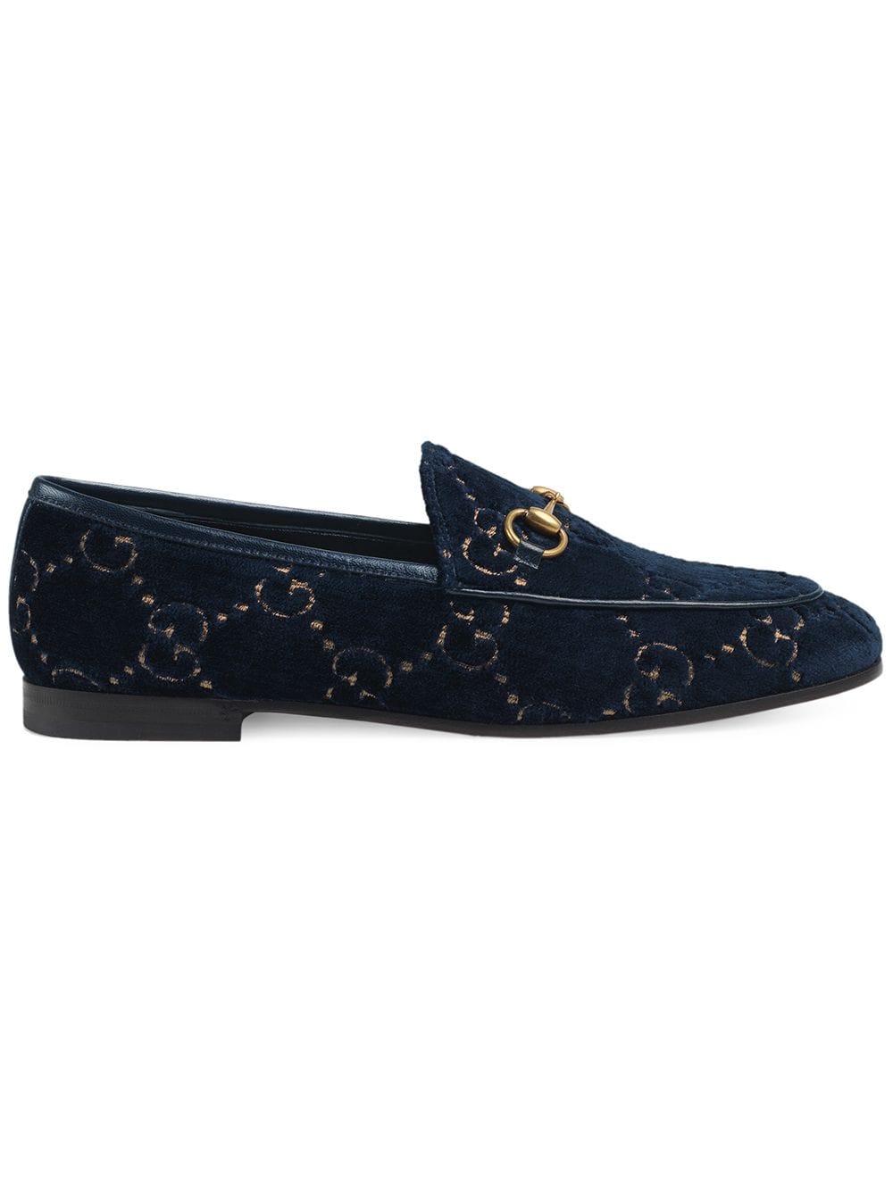Gucci Jordaan GG velvet loafer