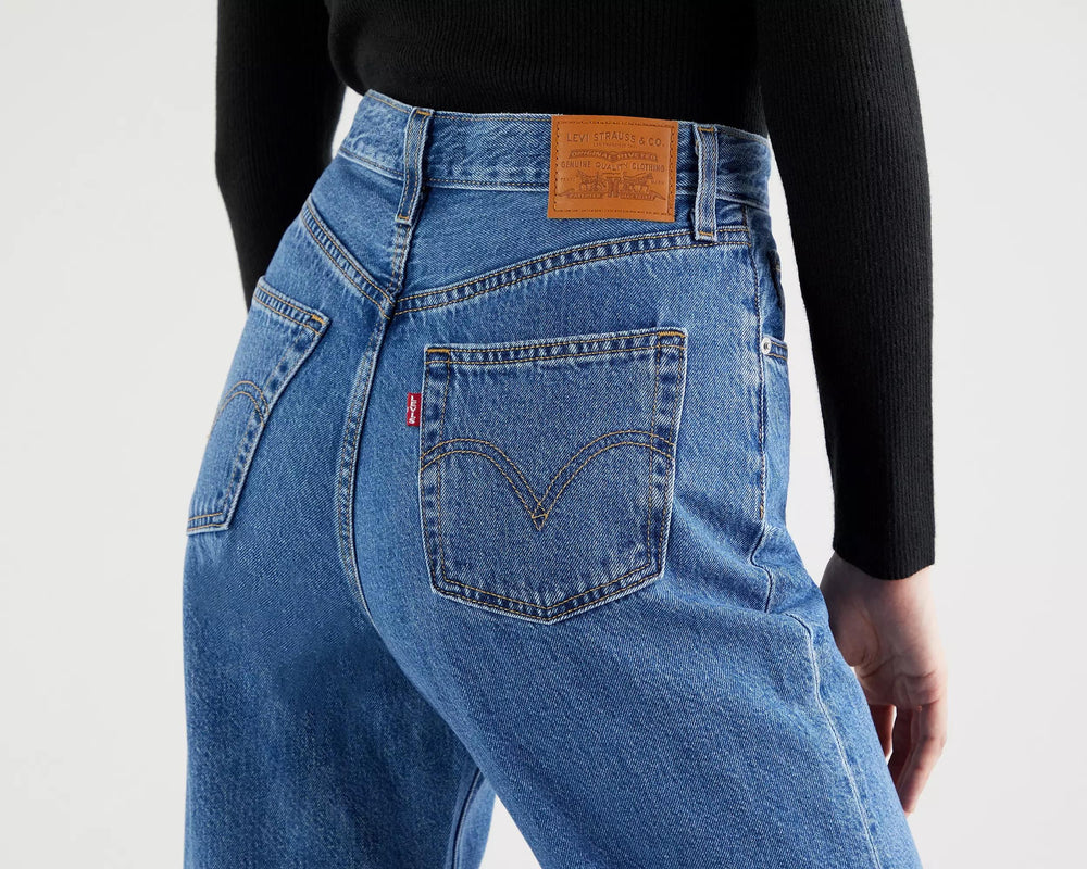 High Loose Taper Jeans