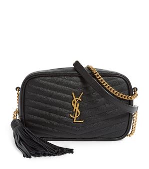 Saint Laurent Small Quilted Leather Lou Camera Bag